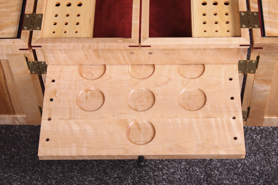 Tiger Maple Portable Fly Tying Box – Pontillo Furniture Concepts –  Whitefish, MT
